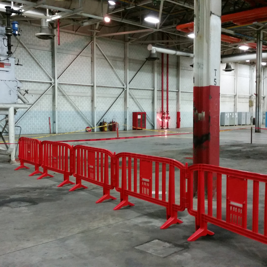 MOVIT® Plastic Interlocking Barricade
