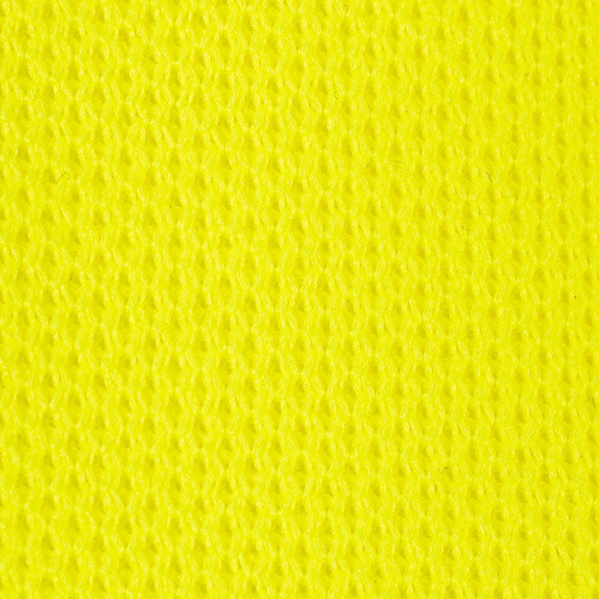 Cooling Short Long Sleeved Safety Shirt Yellow Green Fabric Detail Image