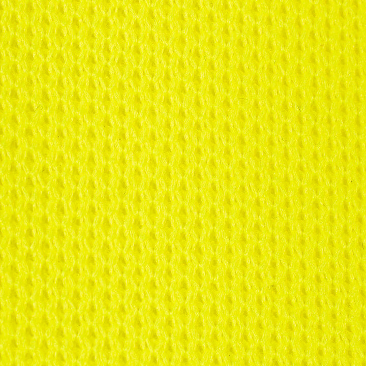 Cooling Short Long Sleeved Safety Shirt Yellow Green Fabric Detail Image