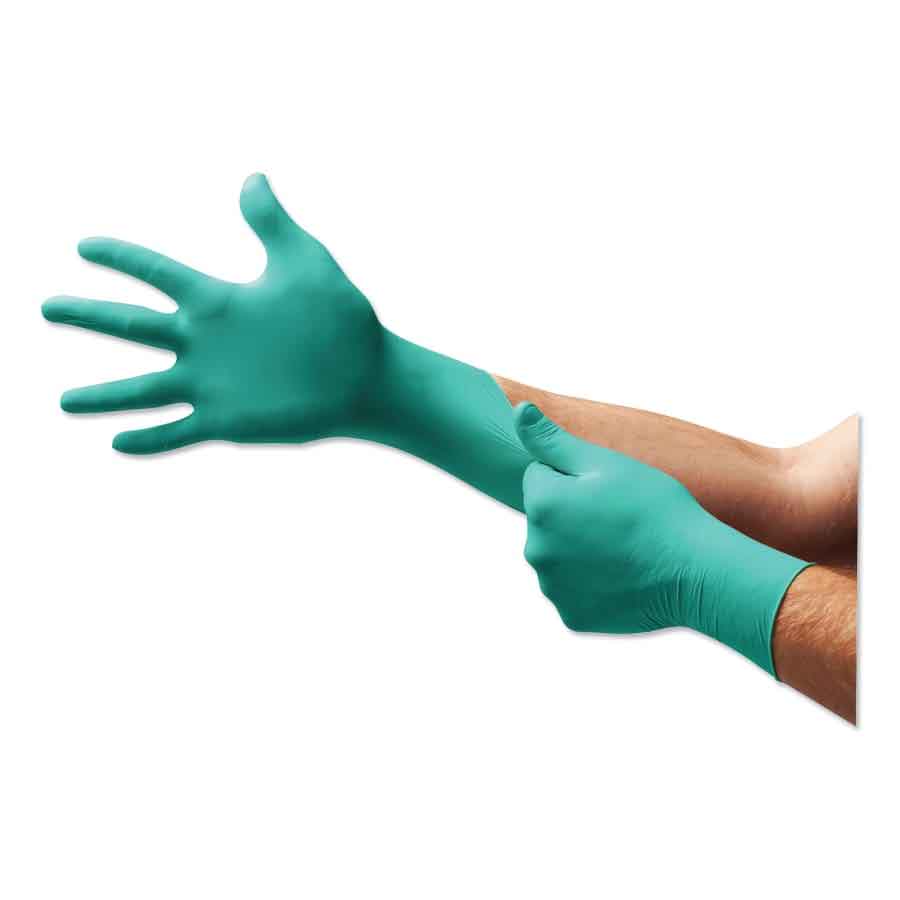 Disposable Nitrile Gloves Green Image