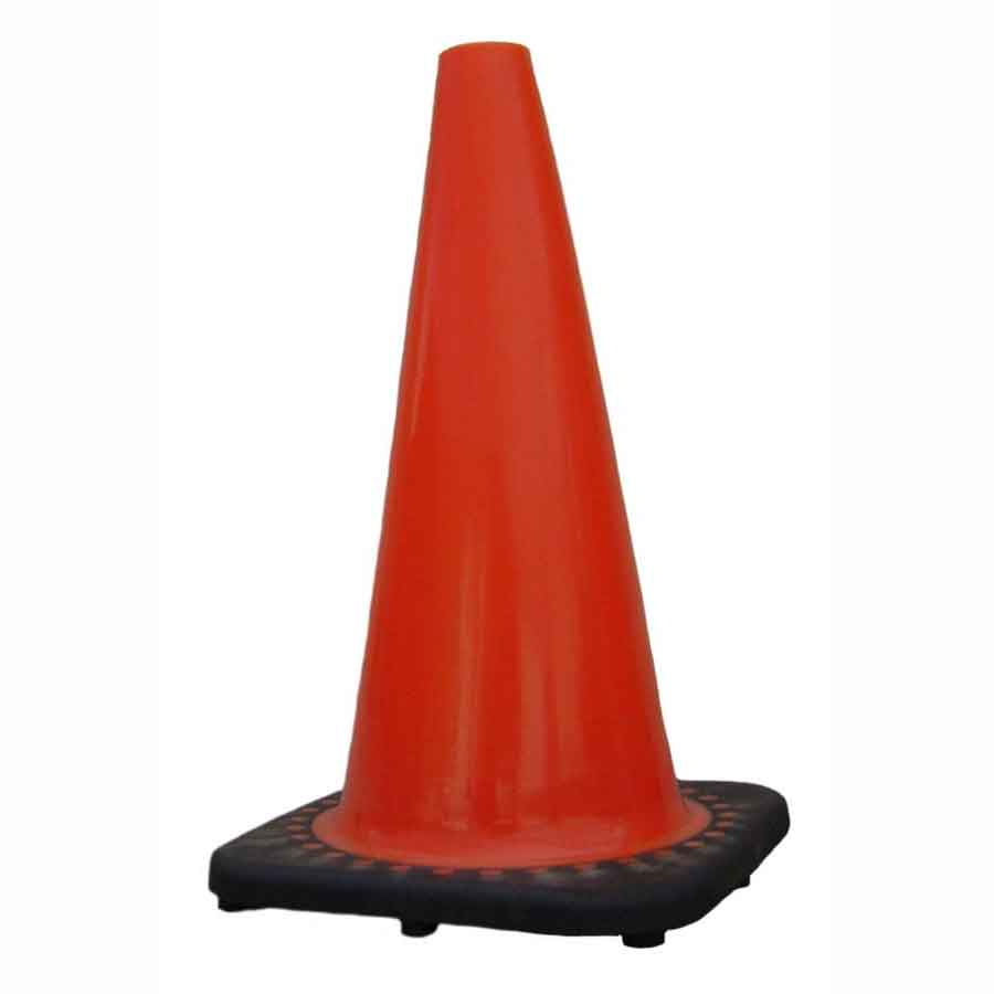 Traffic Safety Cone Orange 18 in. (W) No Collar Image