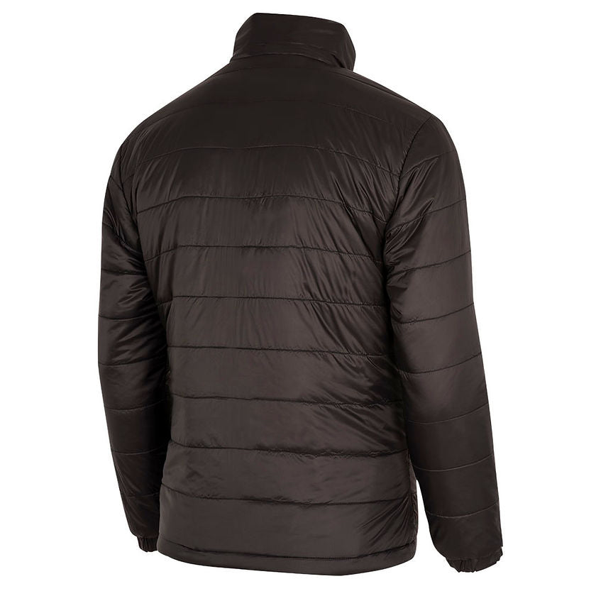 Hi-Vis Reversible Safety Jacket Black  Back View Image Main