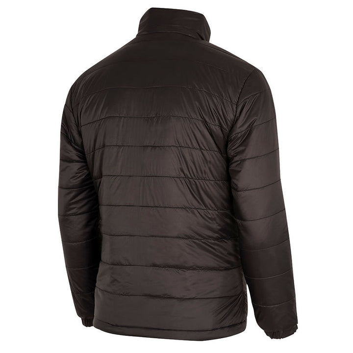 Hi-Vis Reversible Safety Jacket Black  Back View Image Main