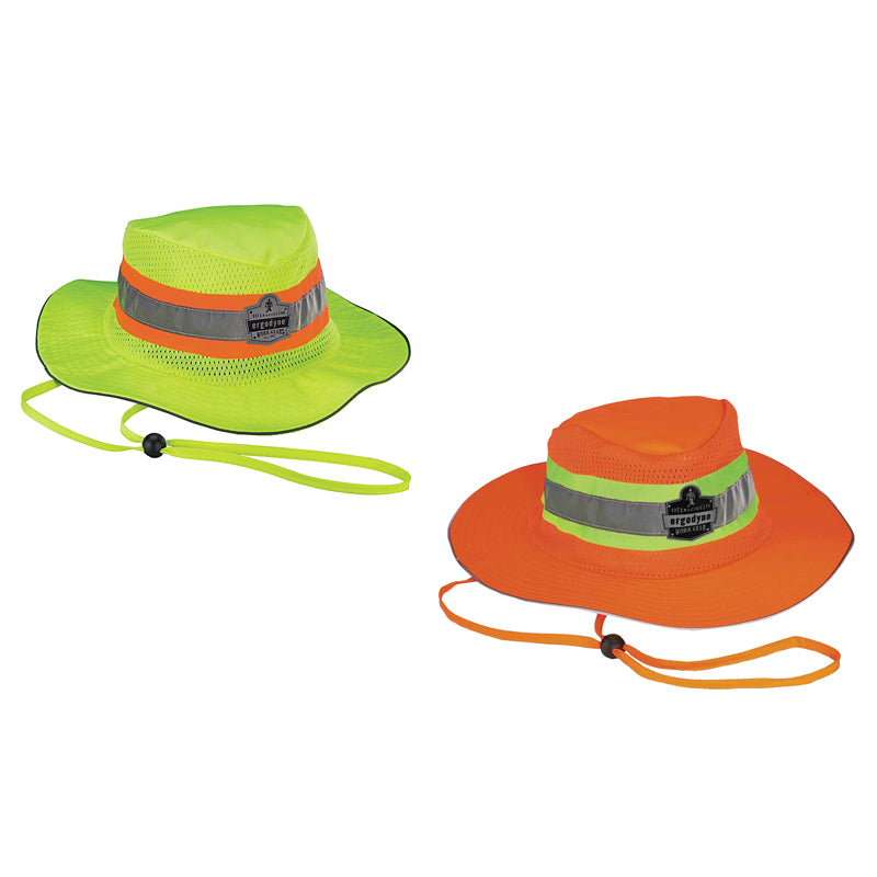 Hi-Visibility Ranger Hat in Lime and Orange Image