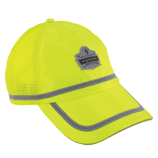 Hi-Visibility Baseball Cap in Lime Image