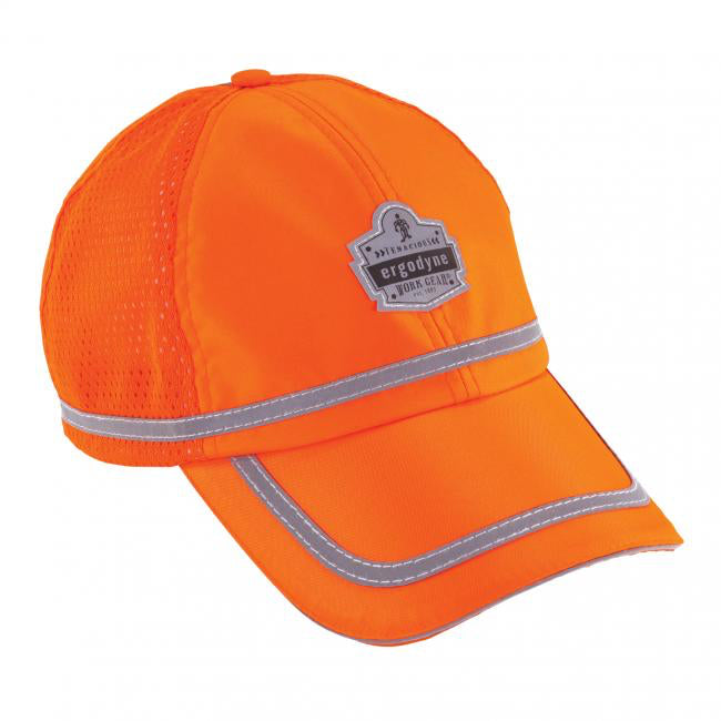 Hi-Visibility Baseball Cap in Orange Image