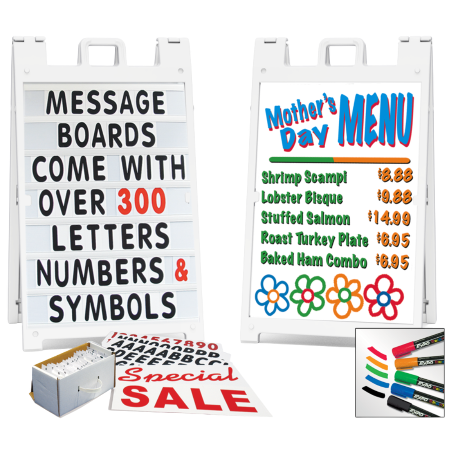 Wind Sign Message Board in Use Image