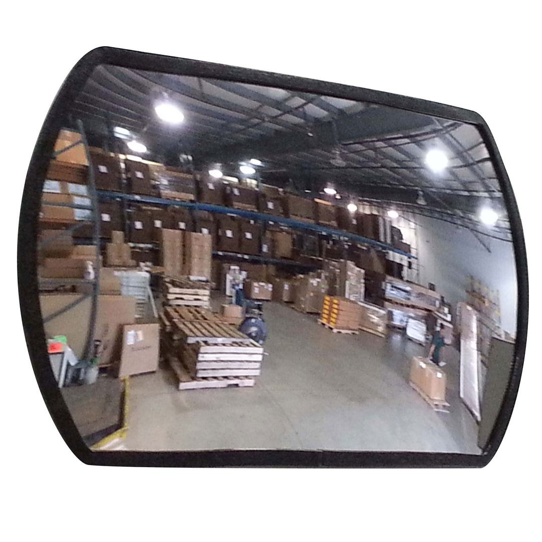 Rountangular Heavy Duty Safety Security Mirrors Image