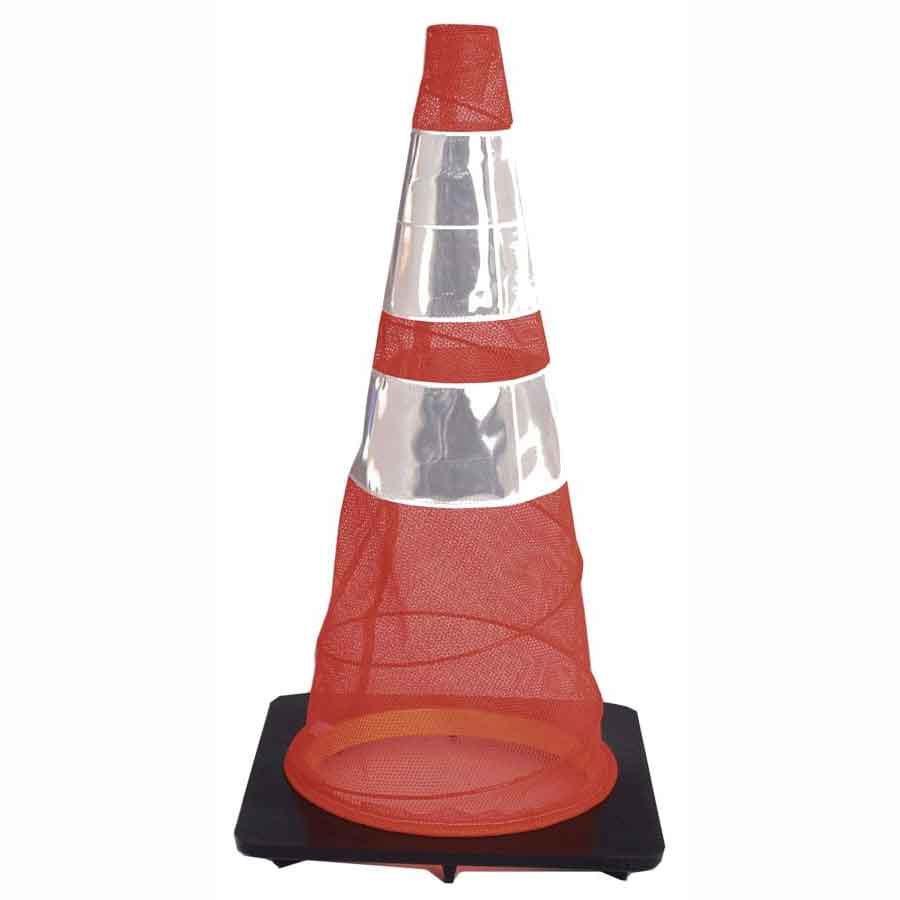 Spring Cone 28 in. (T) with Two Reflective Cone Collars Image