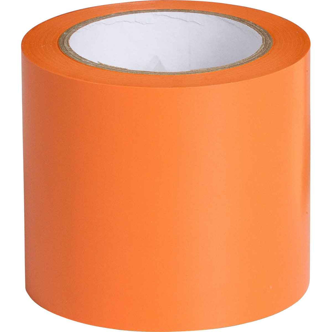 Aisle Marking Tape Roll Orange 4 in. (W) Detail Image