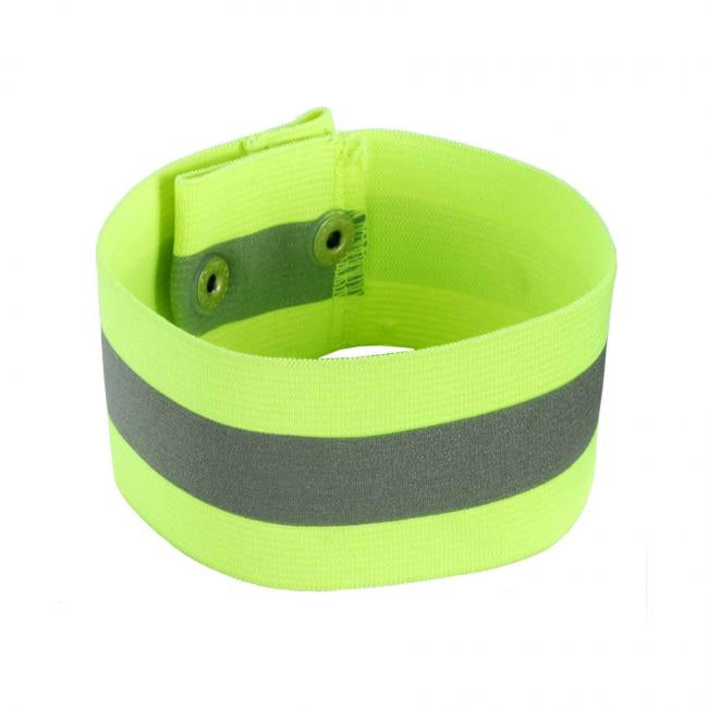 Hi Viz Arm/Leg Band With Snap Closure In Lime Green Image