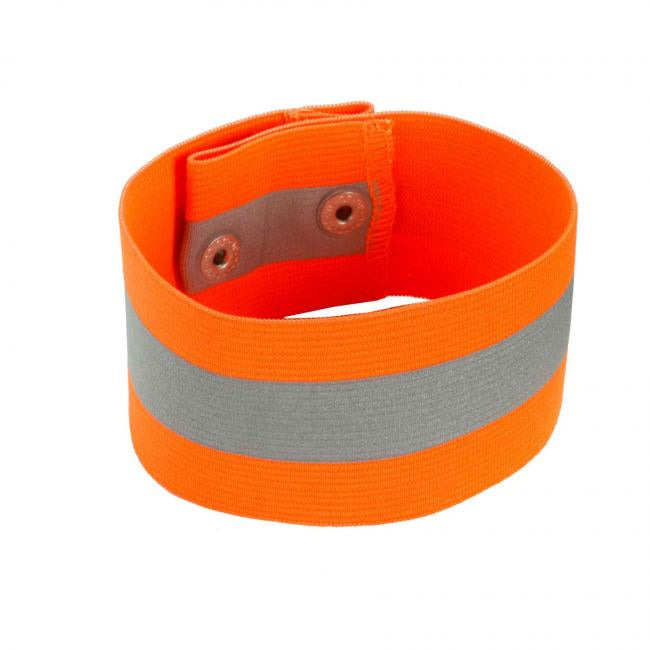 Hi Viz Arm/Leg Band With Snap Closure in Orange Image