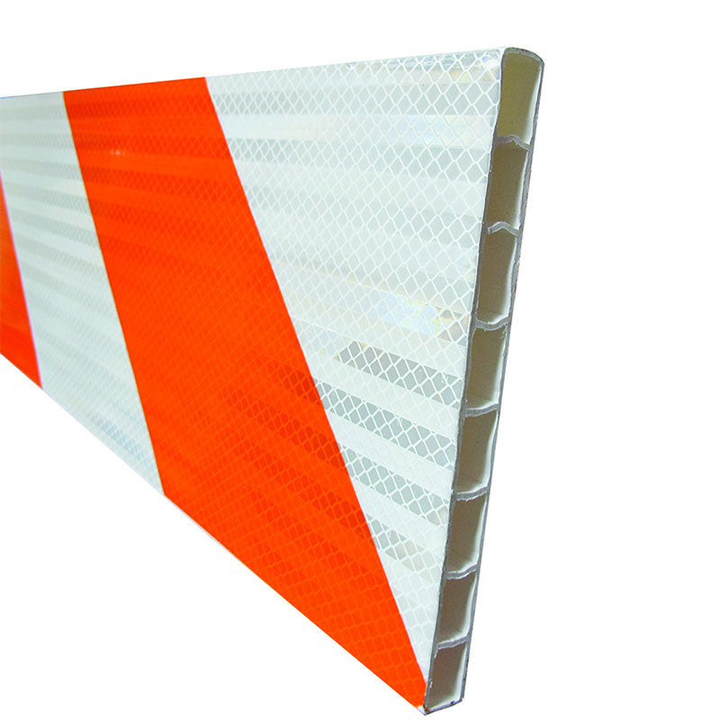 Barricade Board Type III with Left Stripes Image