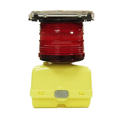 Barricade Emergency Warning Light Solar Powered Red Image