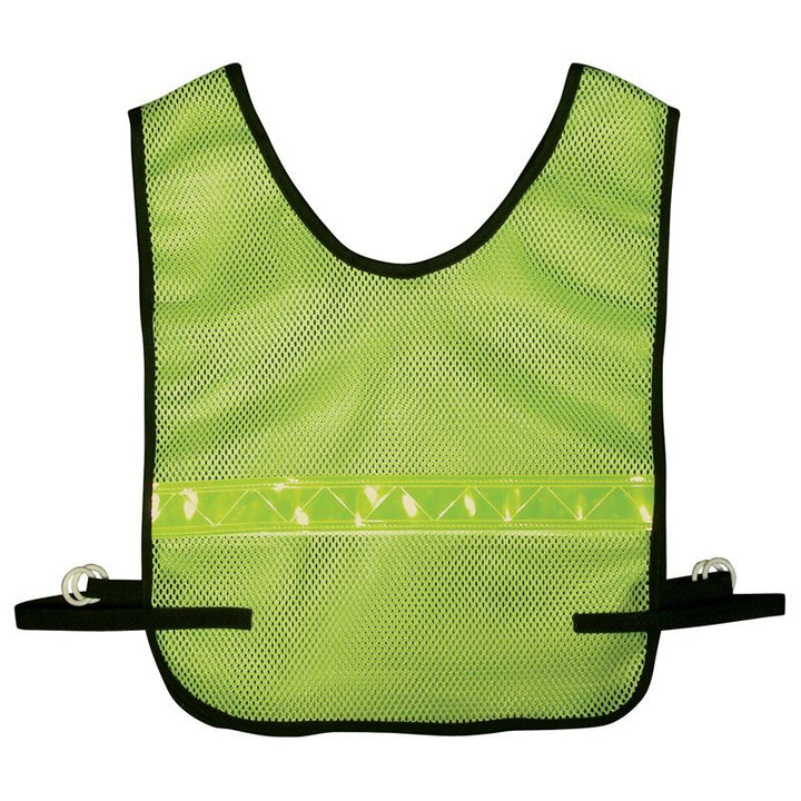 Cyclists and Joggers Safevest in Green Front View Image