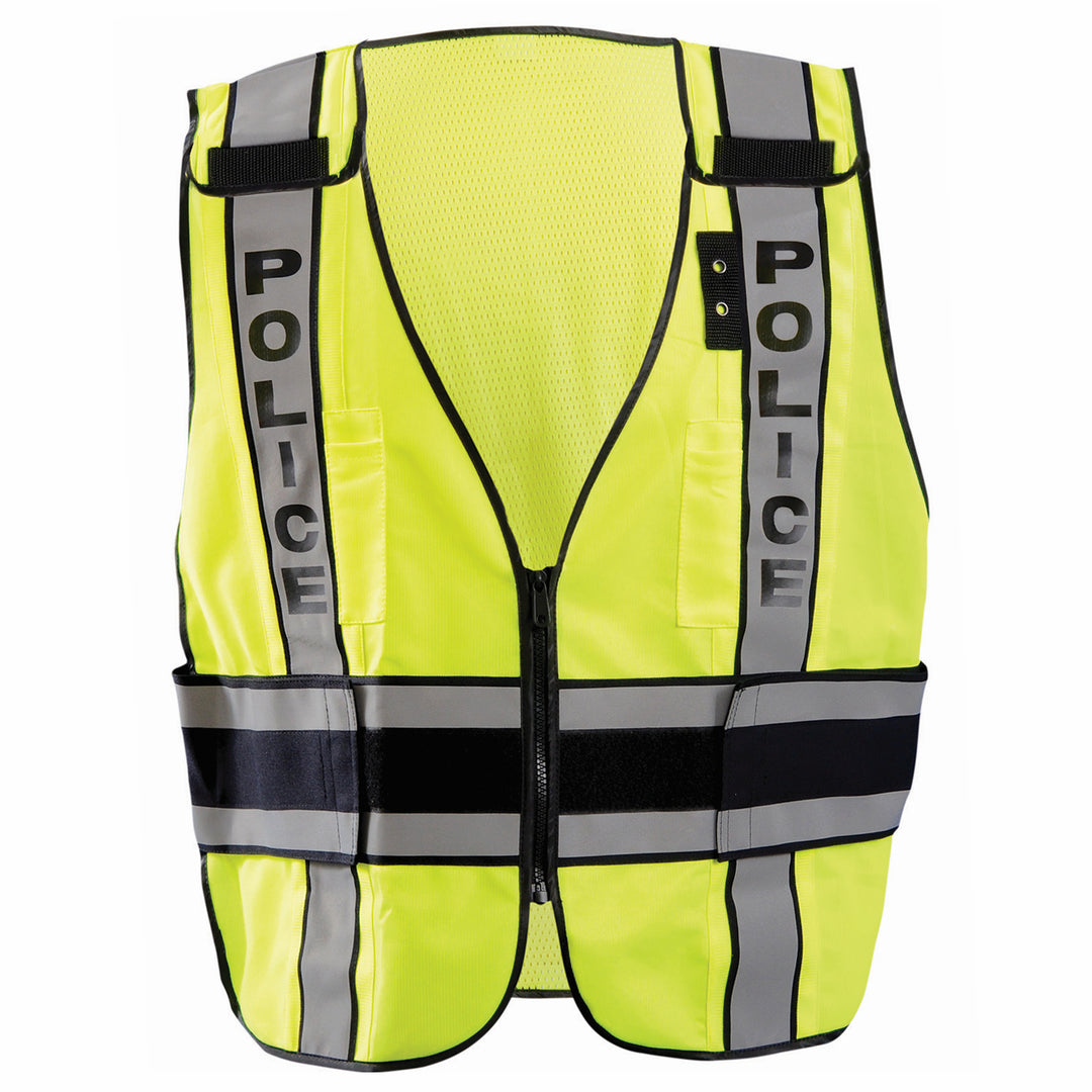 DOR Deluxe Safety "POLICE" Vest Front Image