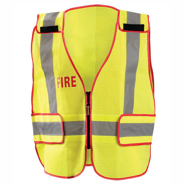 DOR Public Safety "FIREFIGHTER" Mesh Vest Front Image