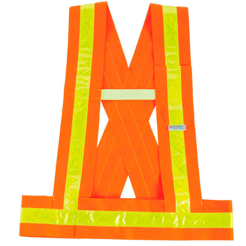 Ergodyne GloWear 8140AB Type O Class 1 Breakaway Sash in Orange Image