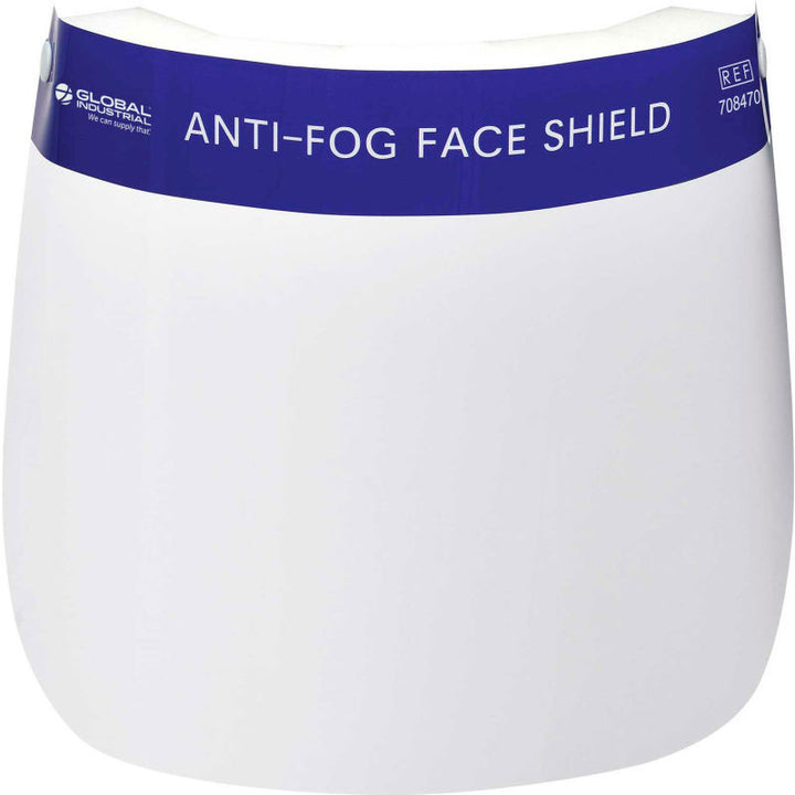 Fulle Face Shield Disposable Anti-Fog Front View Image