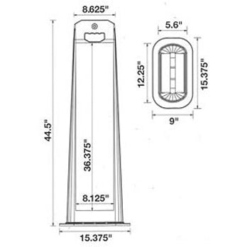 Gemstone Vertical Panel Barricade Diagram