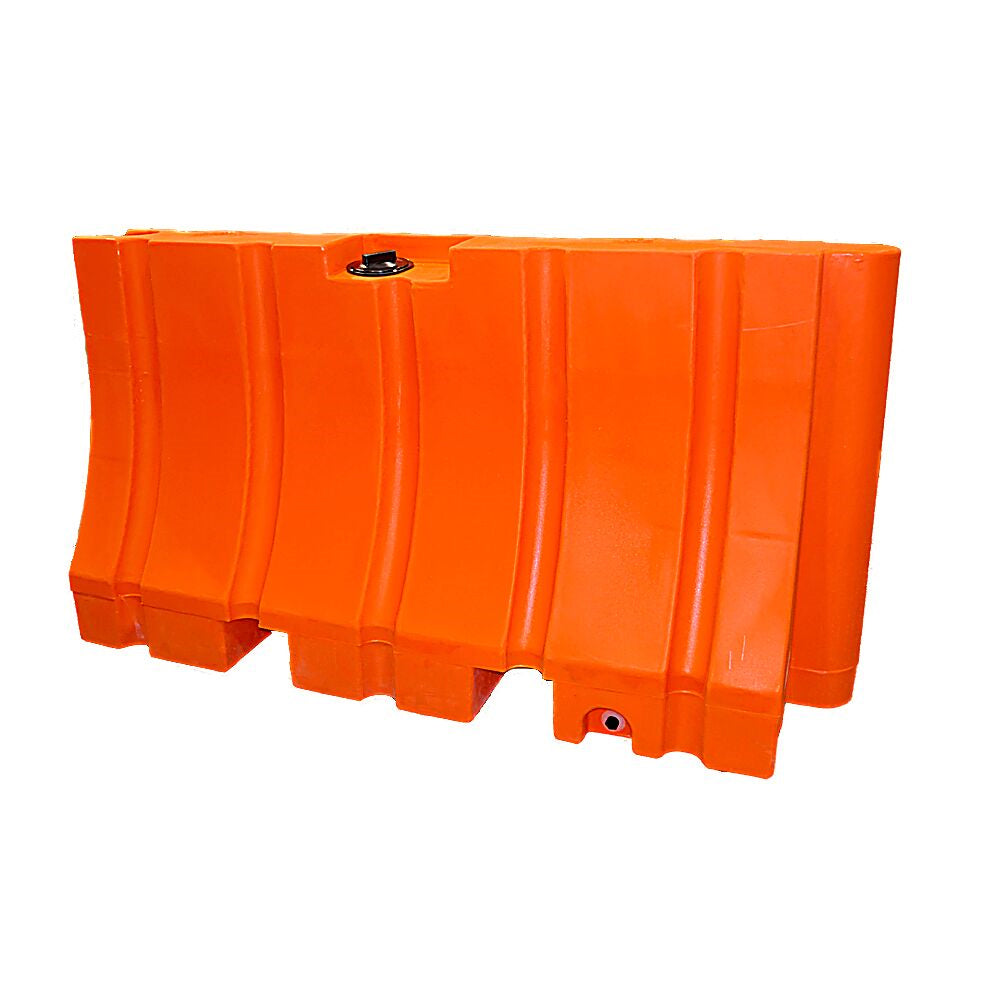 Heavy Duty Safety Barricade Wedge Orange Image