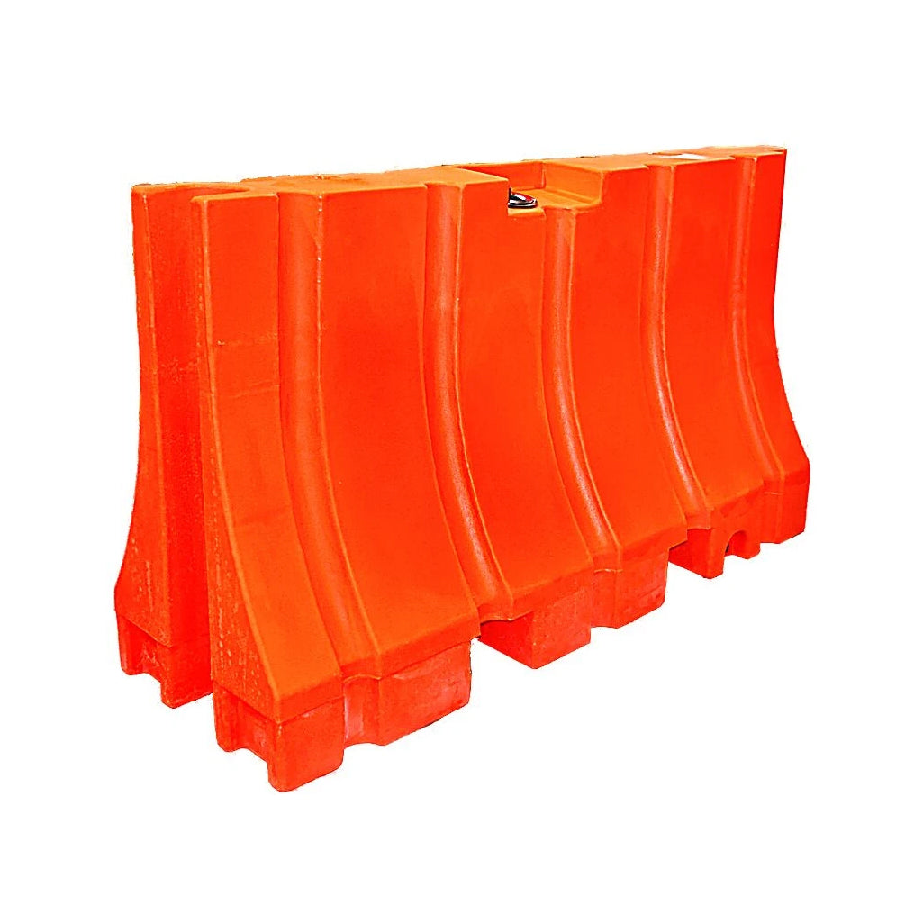 Heavy Duty Barricade Orange Side View 42 in. (H) x 72 in. (L) x 24 in. (W) Image