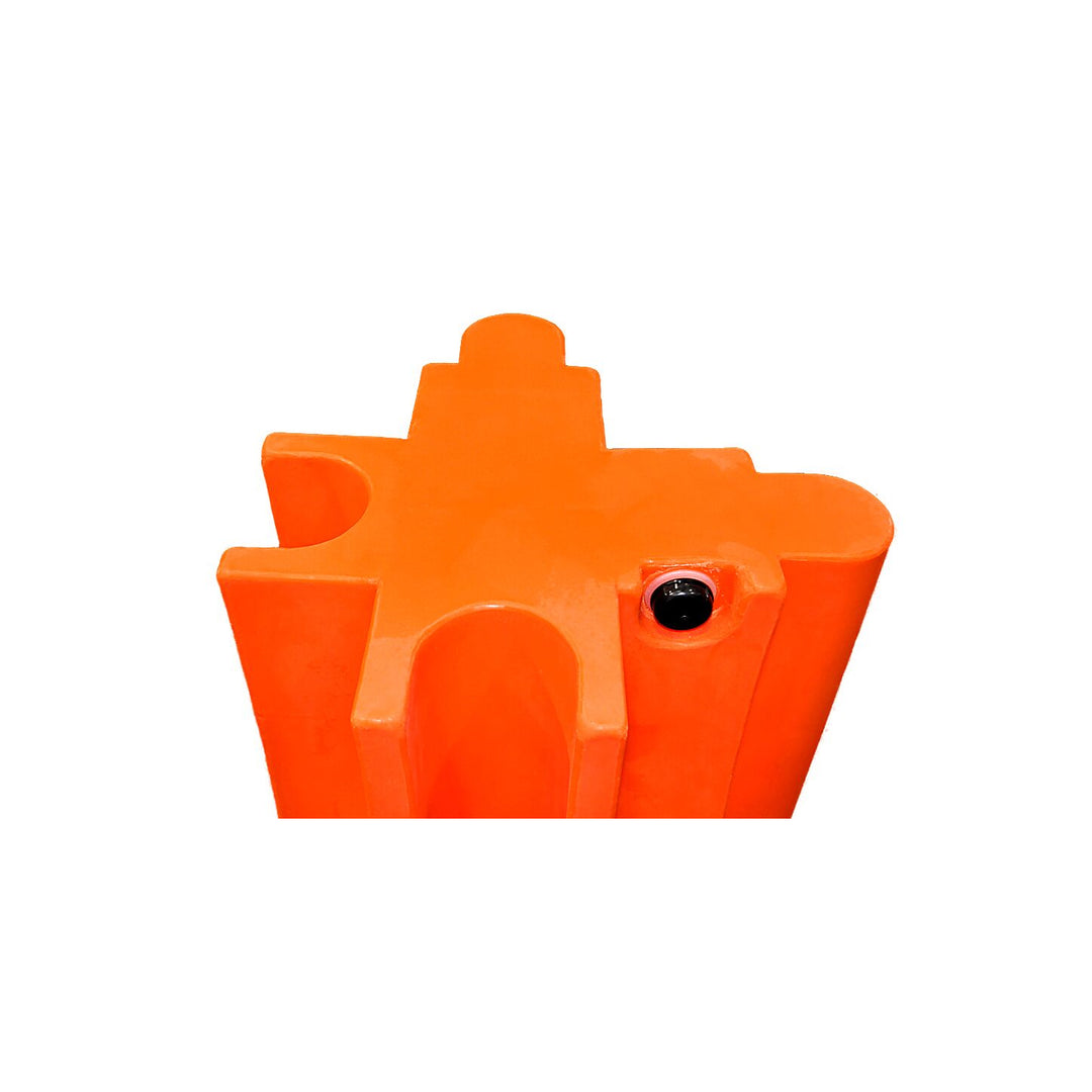 Heavy Duty Barricade Model 42C-50 Top View Orange Image