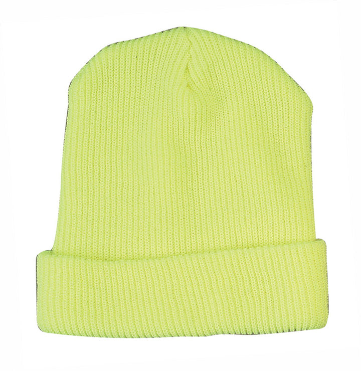 High Visibility Knit Cap in Green Image