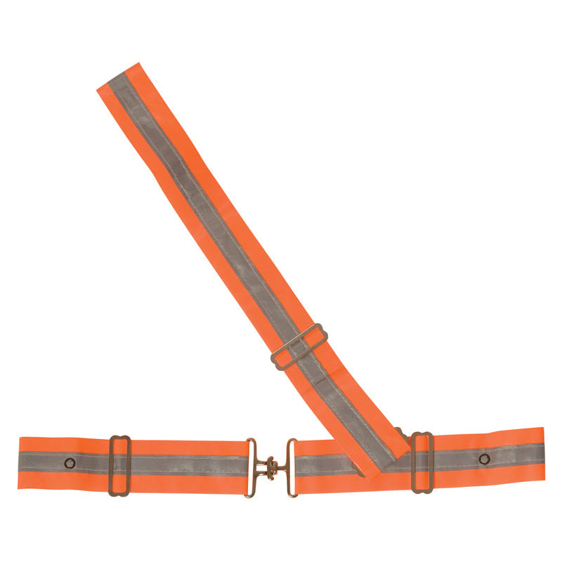 High Visibility Safety Belt Fluorescent Orange Image