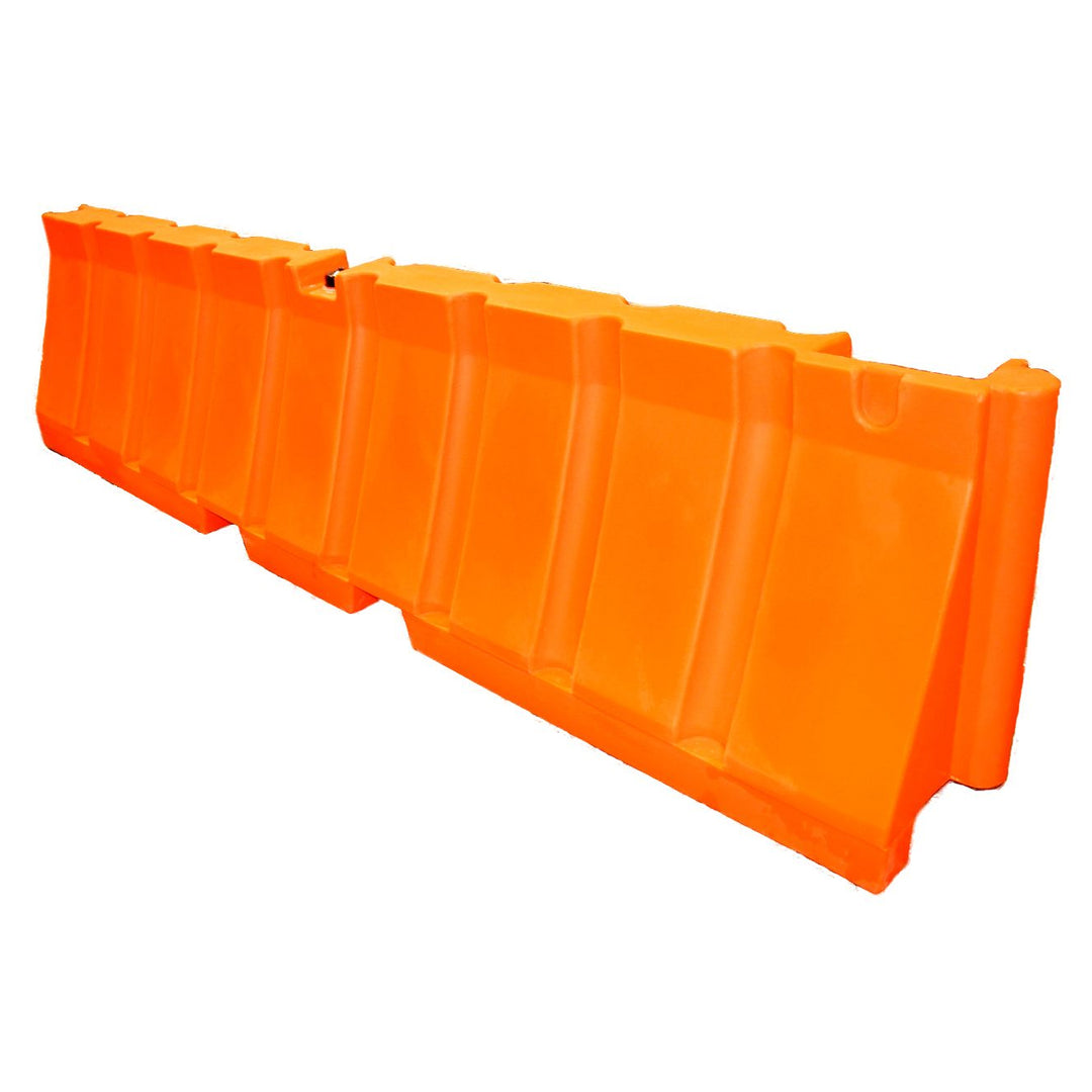 Jersey Safety Airport Barrier Orange Side View Image