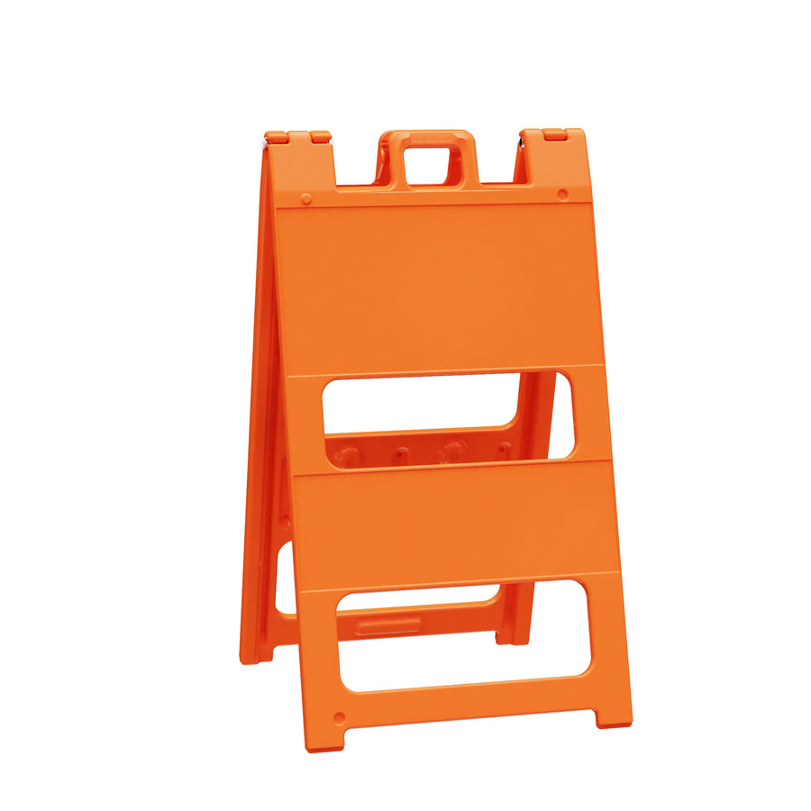 Plasticade Traffic Control Barricade in Orange with No Sheeting Image