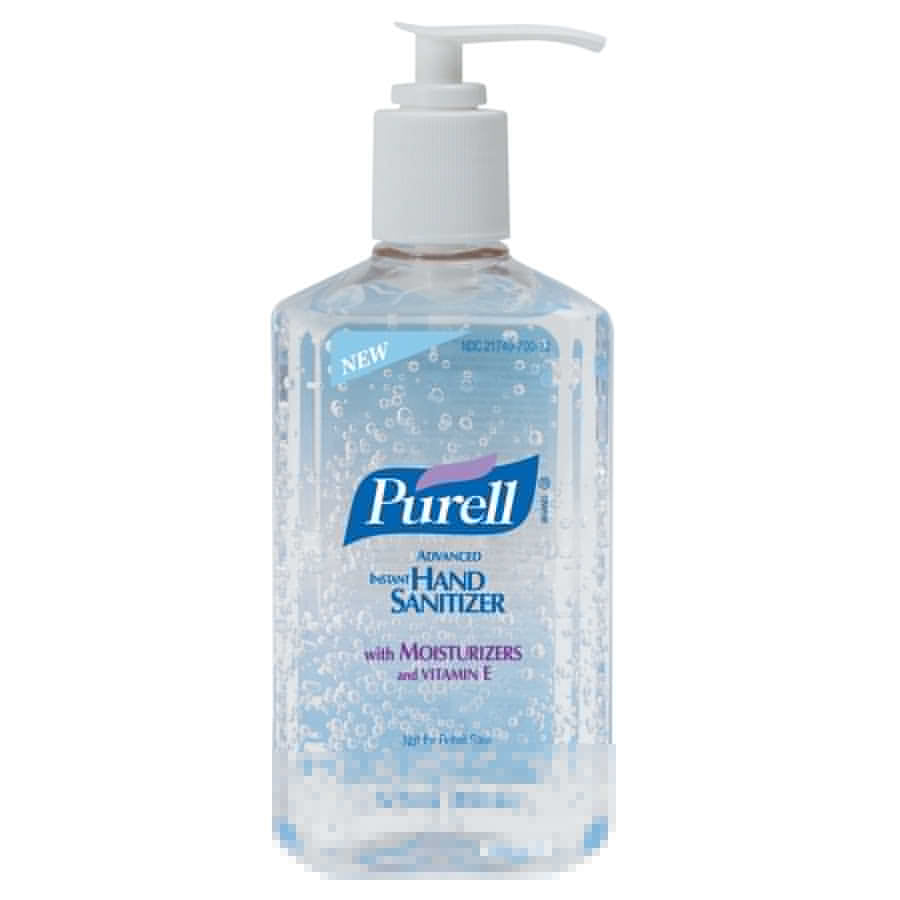 Purell Advanced Instant Hand Sanitizer Gel Citrus 12 oz. Pump Bottle Image