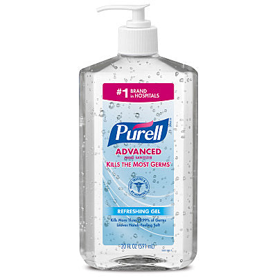 Purell Advanced Instant Hand Sanitizer Gel Citrus 20 oz. Pump Bottle Image