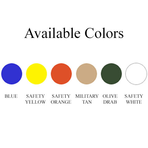 Model 1008 Low Profile Airport Barrier Color Chart Image