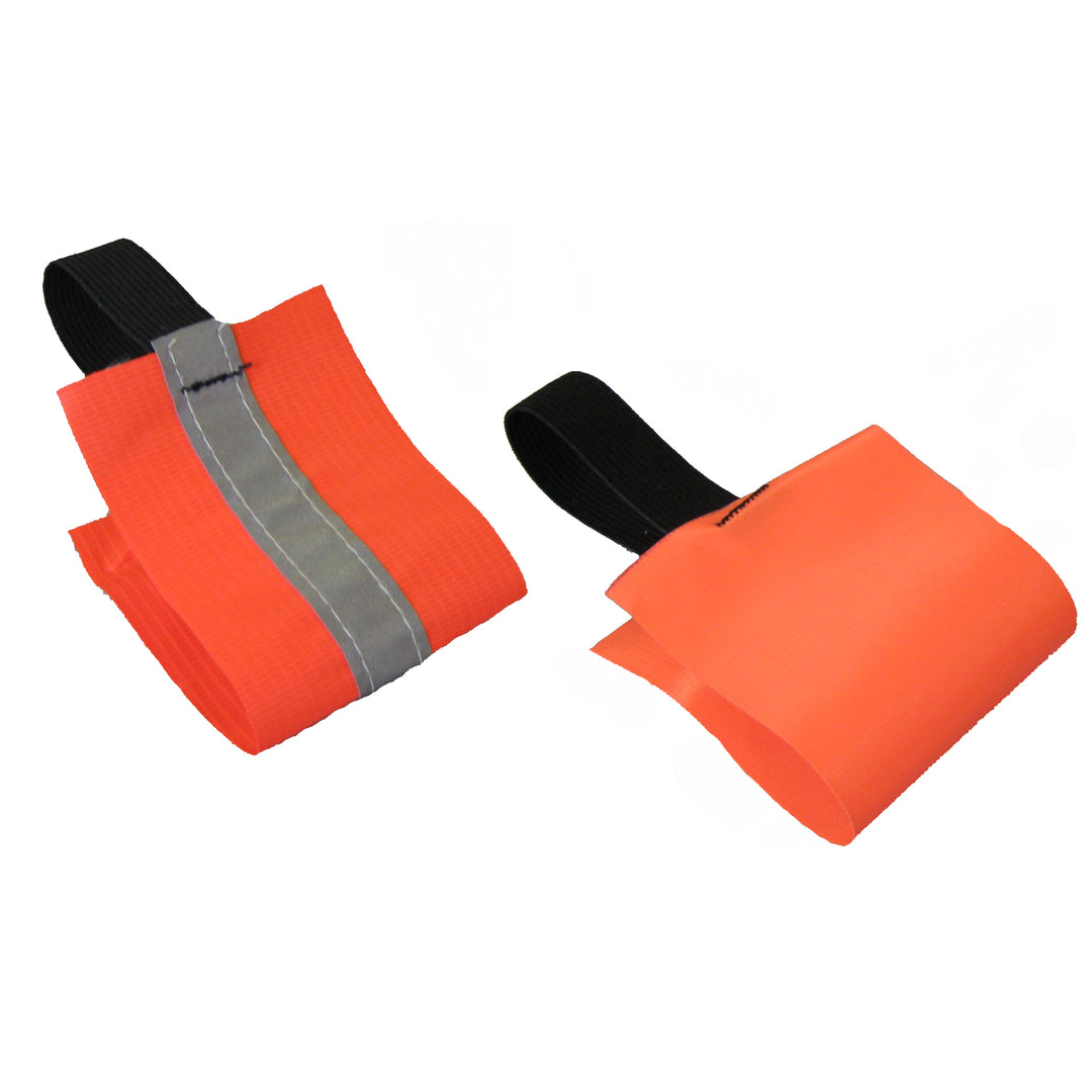 Safety Armbands Fluorescent With and Without Reflective Image