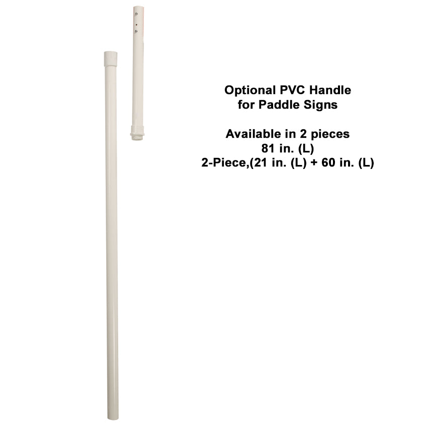 Safety Paddle Sign Handles – Mission Ready Safety