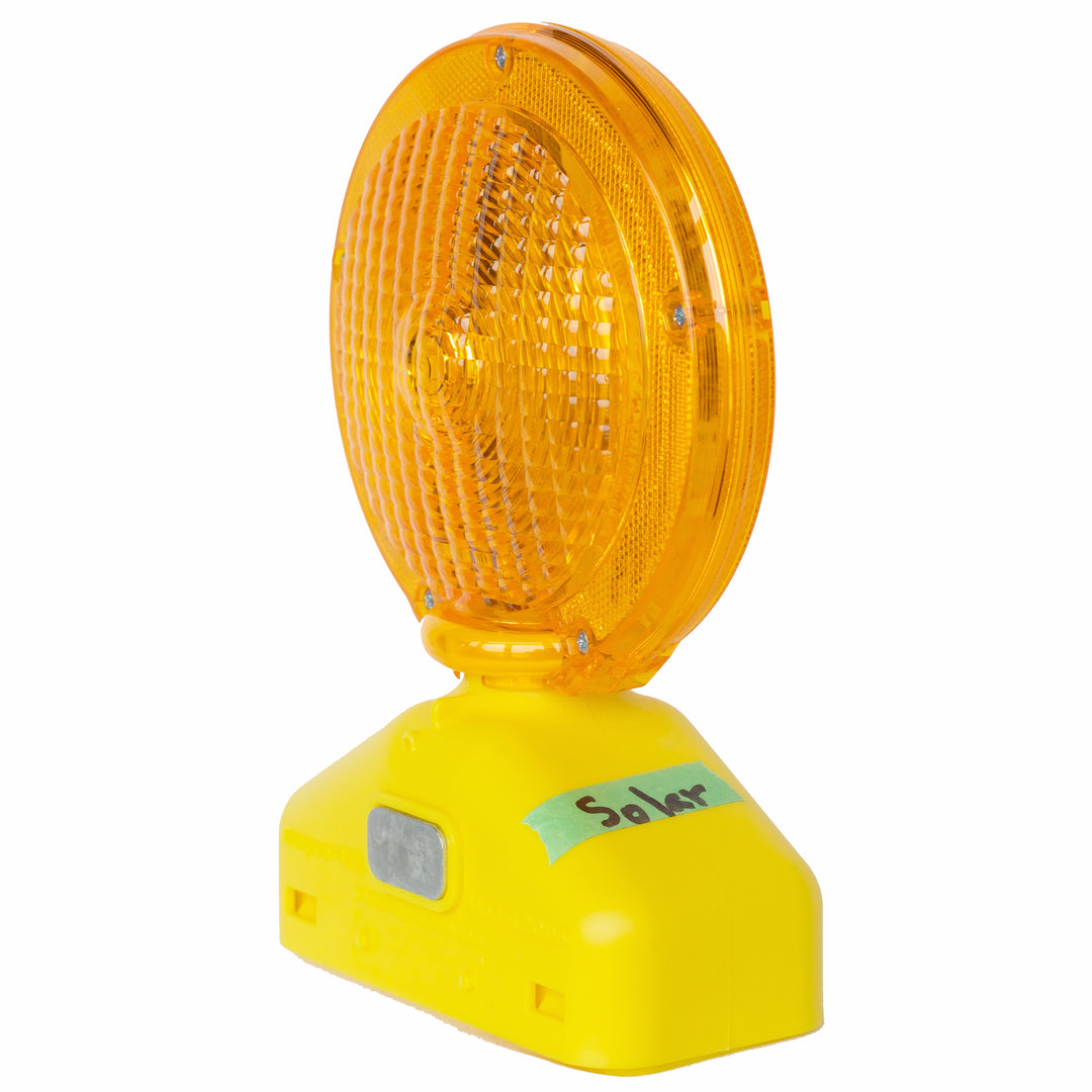 Solar Assist Barricade Emergency Warning Light – Mission Ready Safety