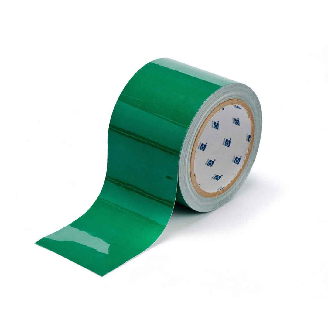 Solid Color ToughStripe® Tape Roll 3 in. Green Image