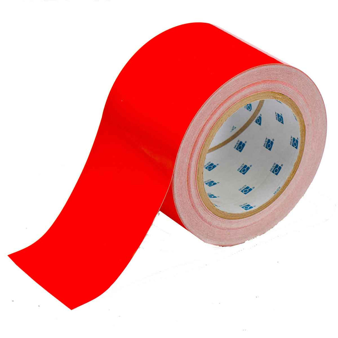 Solid Color ToughStripe® Tape Roll 3 in. Red Image