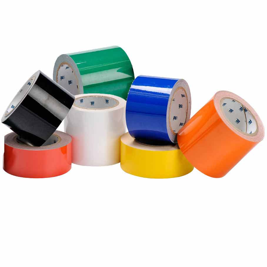 Solid Color Tough Stripe Tape Roll Multi Main Image