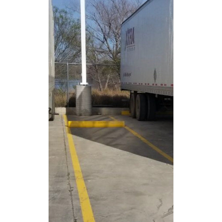 Truck Parking Stop Block in Use Image