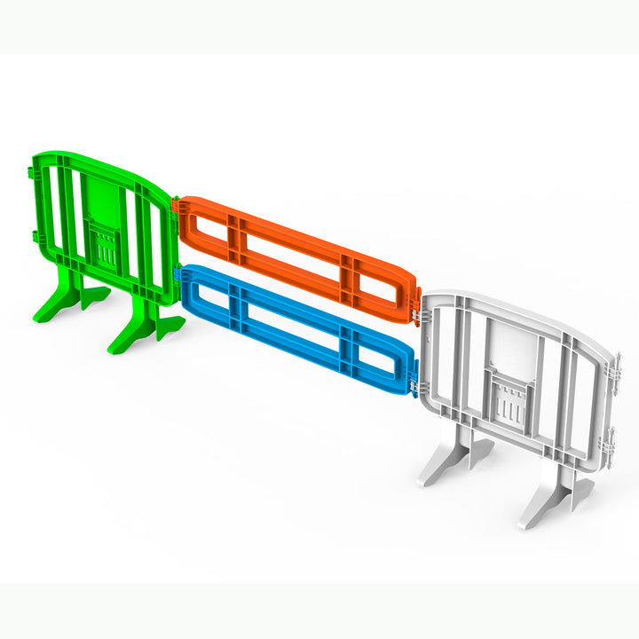 Xtendit Plastic Extension Unit 3/4 View in Various Colors for Movit or Minit Interlocking Plastic Barricades Image